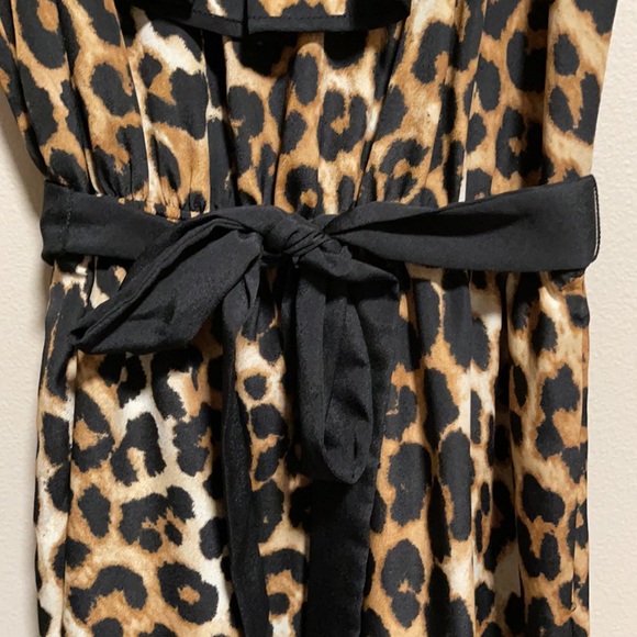 Express Leopard Ruffle Dress - Picture 8 of 8